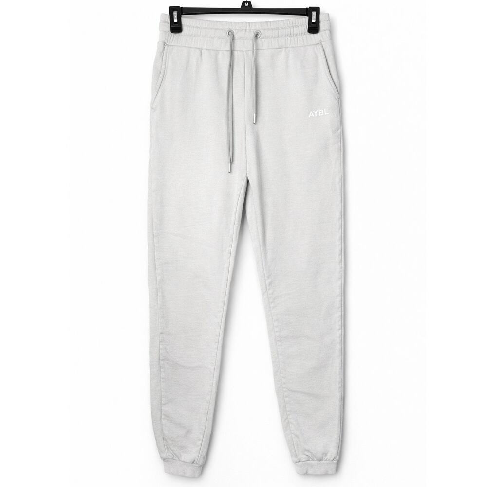 AYBL Neutral Beige Joggers Size Medium Soft Lounge Sweatpants